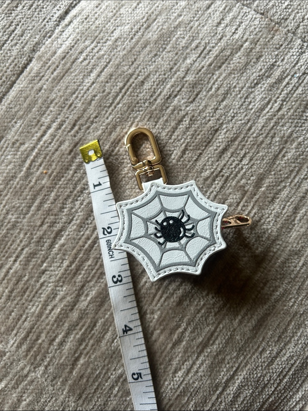 NEW Spider Bag Charm Coin Keychain - Picture 5 of 6